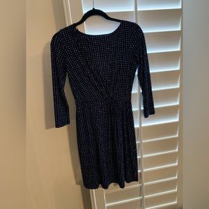 Navy work dress
